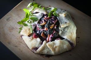 Berry galette