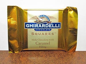 Ghirardelli Chocolate Caramel Square